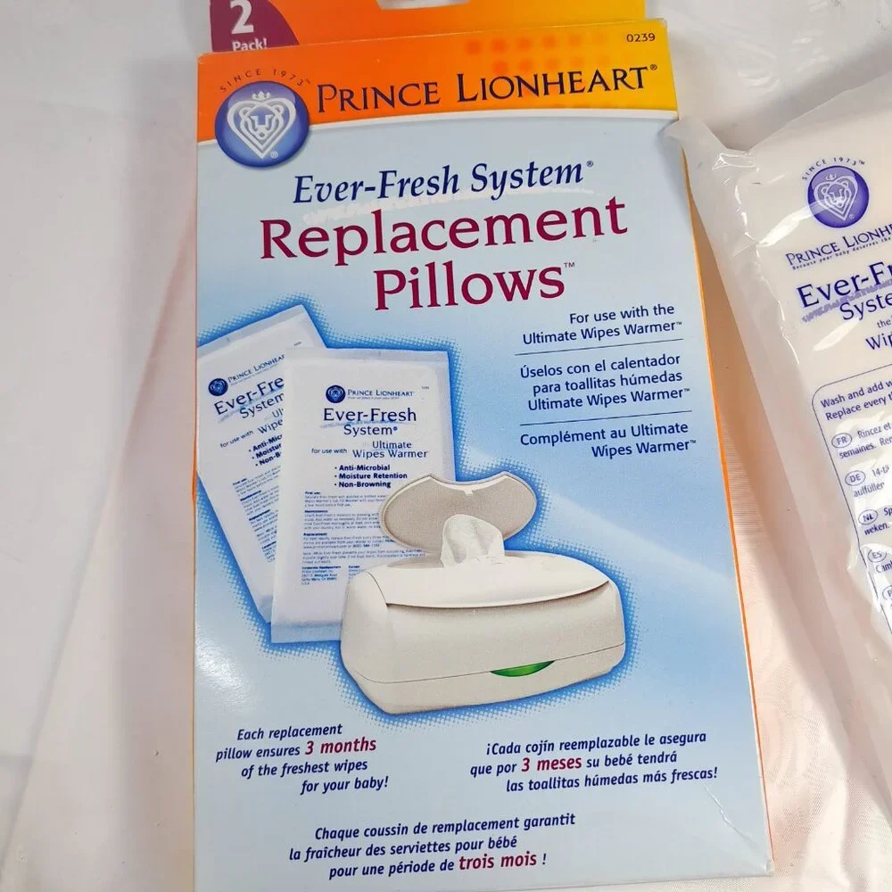 Prince Lionheart EverFresh System Replacement‎ Pillow for Wipe Warmers 0239 READ
